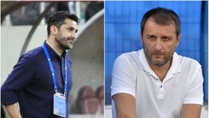 Ceartă la vestiare după un meci tensionat! Niculescu și Mangia și-au aruncat câteva cuvinte greu de "digerat": "Mi-a cerut să-i vorbesc în italiană, dar el îmi vorbește mie în română?"