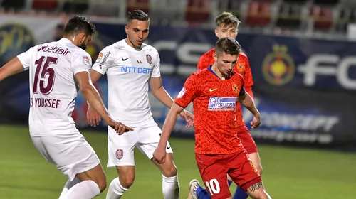 FCSB – CFR Cluj 1-1 | Ardelenii rămân pe locul 1 după un meci nebun la Giurgiu! Campioana a „ciugulit” un punct la ultima fază de joc | VIDEO