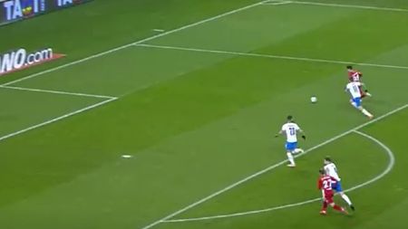 Olimpiu Moruțan, assist superb pentru Dennis Man! Starul celor de la FCSB, ocazie mare în debutul derby-ului de la Craiova | VIDEO