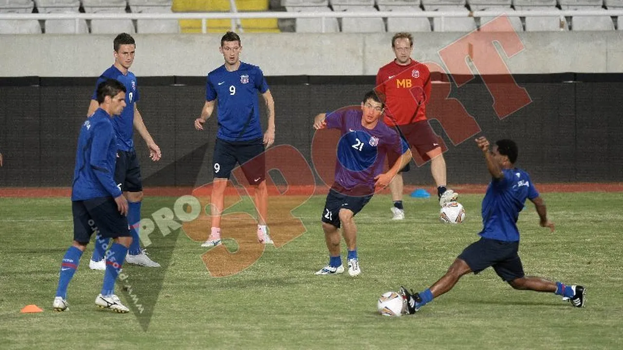 Meciul care poate schimba soarta Stelei:** Levi joacă doar la victorie! FOTO Antrenamentul din Cipru