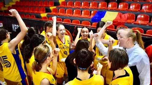 8 meciuri jucate de naționalele de baschet ale României Under 14! Care au fost rezultatele obținute în Macedonia de Nord