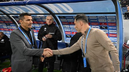 Ce gest a făcut Mirel Rădoi către fanii Rapidului care l-au înjurat în Bănie!