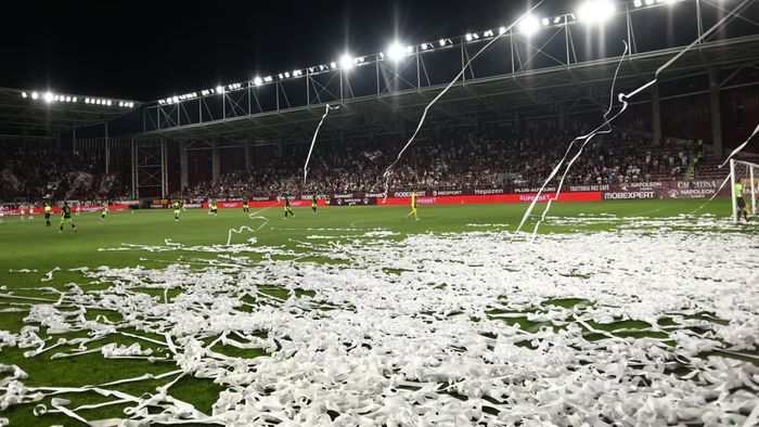 Sărbătoare în Giulești, înainte de Rapid - CFR Cluj! Fostul fotbalist a mers imediat în fața fanilor