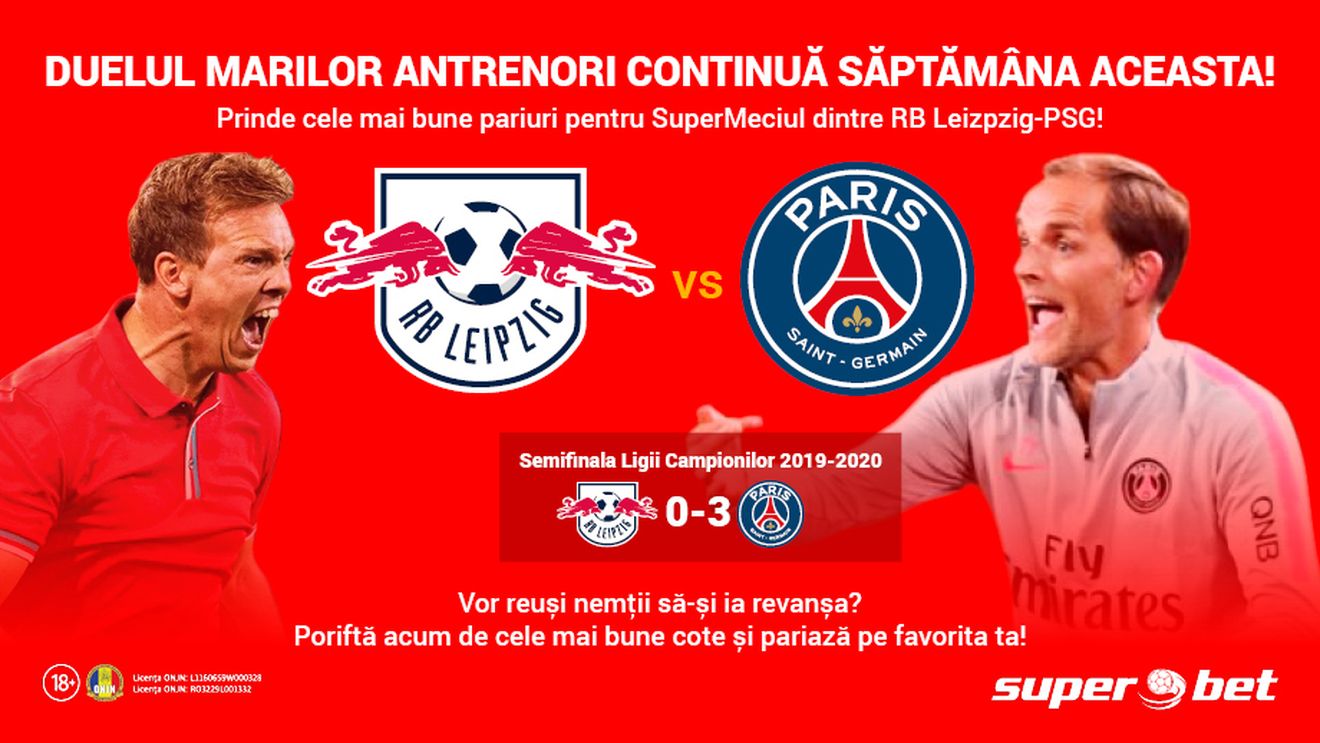 Nagelsmann VS Tuchel, războiul generalilor continuă pe frontul Ligii Campionilor!