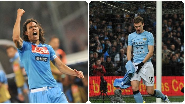 Napoli, gata să îl cedeze pe Cavani. Italienii negociază cu City un schimb cu Dzeko