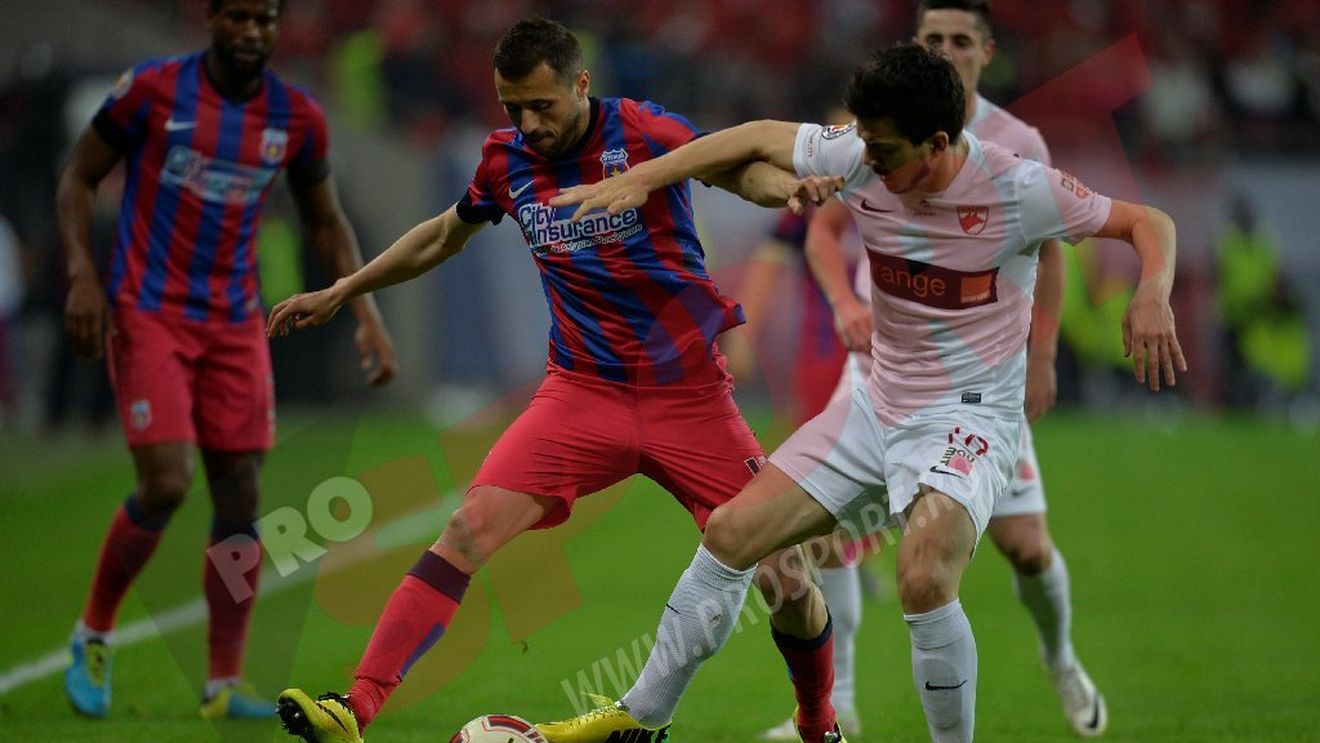 Nouă meciuri consecutive fără victorie pentru Dinamo în fața Stelei. Dinu: "Formula de start a fost fără raționament"