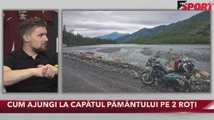 VIDEO | "Est, spre Siberia!" Cristi Scutariu și-a povestit călătoria pe care a făcut-o până la capătul lumii. Cum este să mergi peste 10.000 de kilometri pe motocicletă și cum au reacționat rușii când au auzit de România