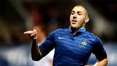 Karim Benzema, incert pentru meciul Franței contra Armeniei