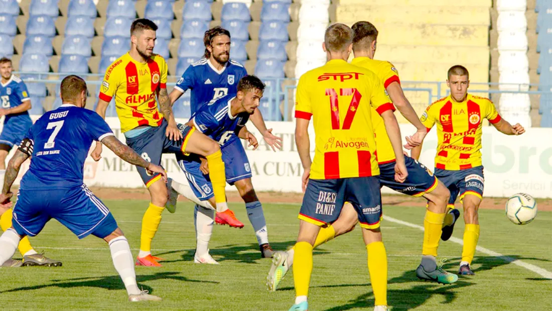 Oltenii, șefii bănățenilor! ”FC U” Craiova s-a impus categoric în fața Ripensiei, echipa ce a început ultima noul sezon de Liga 2