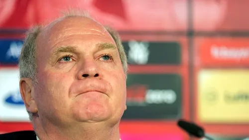 Noi probleme pentru Hoeness! Președintele lui Bayern ar fi ascuns 350 de milioane de euro de Fiscul german