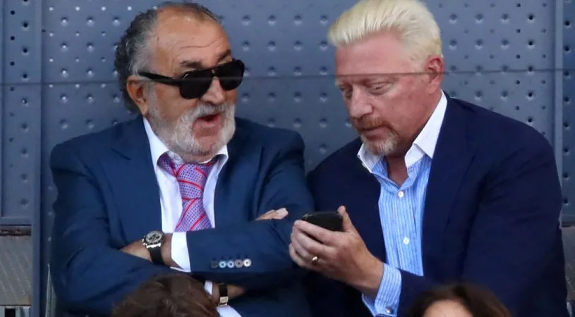 Ion Țiriac este singura salvare pentru Boris Becker, susține Bild! „Face parte din familia mea