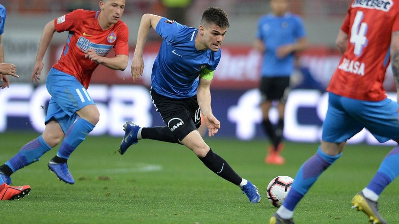 Marfă de calitate la Viitorul Shopping Center! Puștii lui Hagi înving cu 2-1 FCSB, pe Național Arena. Echipa lui Teja rămâne pe locul 3, la 5 puncte de CFR Cluj