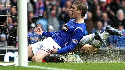 Meciul Dundee United – Glasgow Rangers, suspendat la pauză din cauza ploii torențiale