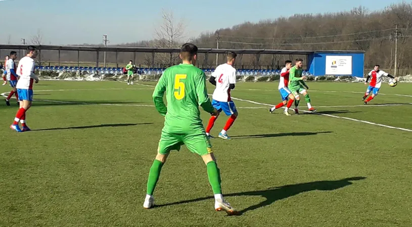 Jucătorii lui Oprița au făcut măcel în Abatorul Sloboziei!** CS Mioveni a fost însetată de goluri și în al doilea amical din 2019