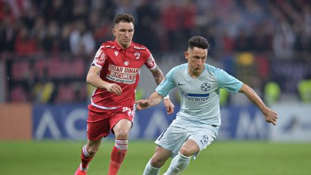 Cifrele InStat de la derby-ul Dinamo - FCSB. Olimpiu Moruțan, cel mai slab de pe teren! Ce dinamovist a impresionat