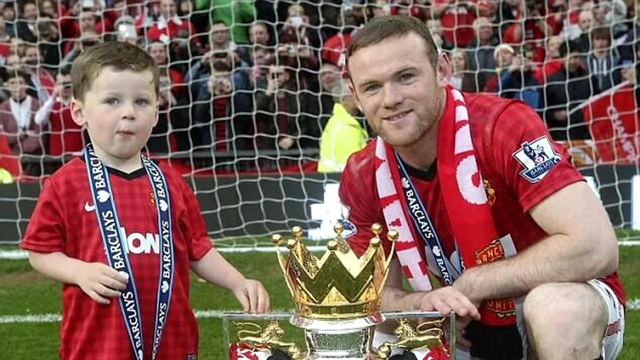 Fiul lui Wayne Rooney s-a transferat de la Manchester City la Manchester United! Puștiul n-a împlinit încă 11 ani