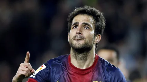 Barcelona este dispusă să renunțe la Fabregas! Rivalele din Manchester se luptă să obțină semnătura spaniolului