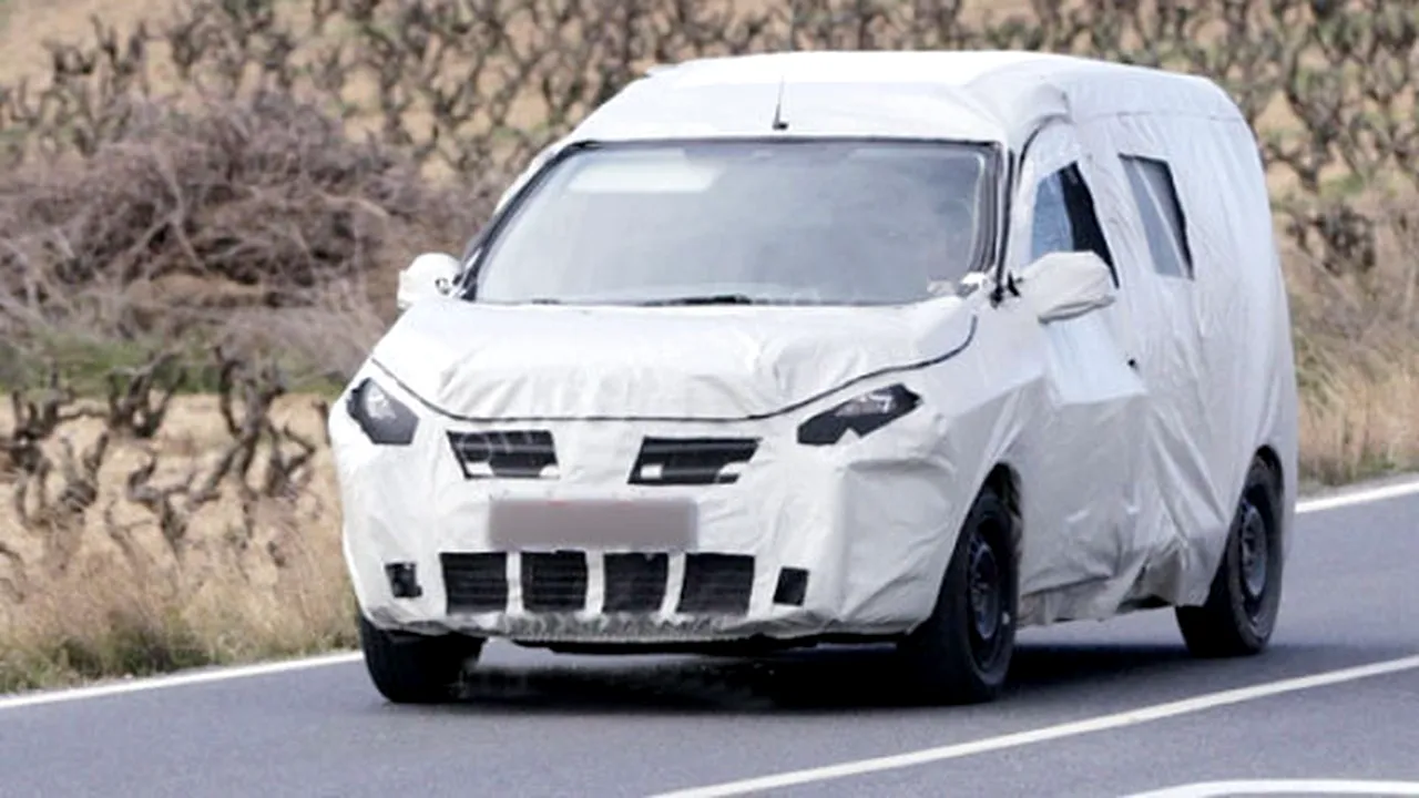 Dokker va înlocui Logan Van!** Noua utilitară de la Dacia va fi lansată în septembrie și va costa 10.000 de euro