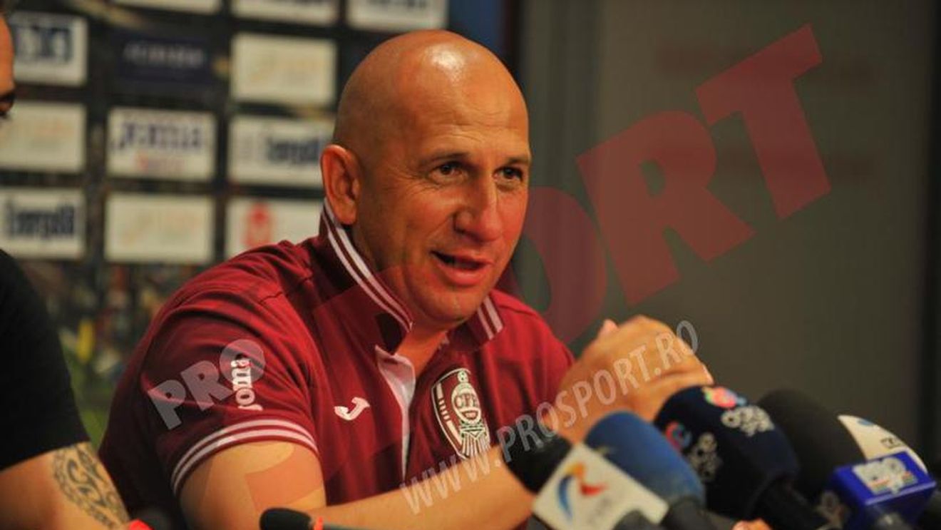 Miriuță, dezamăgit de lotul CFR-ului: "Dintre cei noi, niciunul nu e peste titularii de anul trecut. Am 14 fotbaliști buni, trebuie să umblu cu ei precum cu ouăle de Paște"