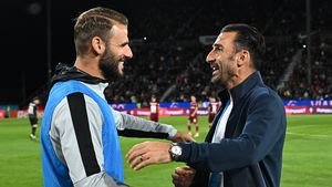 Panagiotis Tachtsidis, lovitura lui Elias Charalambous. Îl ia fotbalist şi antrenor secund