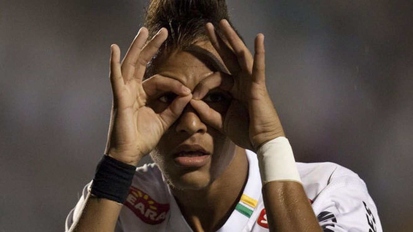 VIDEO Încă o "perlă" sud-americană!** Cum își însușește Neymar un autogol la care nici nu a atins mingea