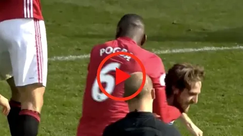 Nu pentru asta au plătit 105 milioane de euro! VIDEO Gest șocant făcut de Paul Pogba în ultimul meci, chiar sub ochii arbitrului. Ce suspendare riscă