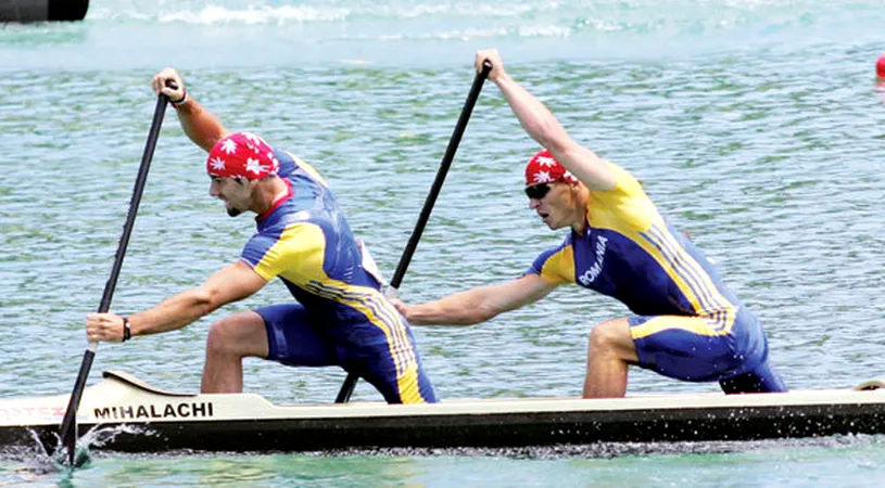 Siamezii aurului!** Canoiștii Dumitrescu - Mihalachi au cucerit titlul în proba olimpică de 1.000 m și argintul la 500 m