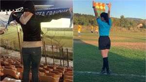 Ea e cea mai sexy femeie tușier din România! E kinetoterapeut și mare fană Universitatea Craiova | GALERIE FOTO