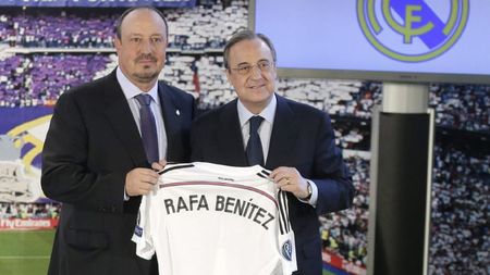 FOTO | Rafa Benitez, cu lacrimi în ochi la prezentarea oficială ca antrenor al Realului: "Aici e casa mea"