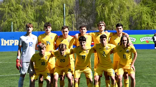 România U17, eșec dureros în ziua în care întâlnim Columbia la Madrid! Am ratat calificarea la Euro