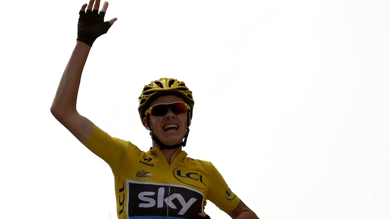 Now you see him, now you don't! Froome și-a bătut măr adversarii pe Mont Ventoux