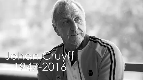 Declarație emoționantă făcută de Ronald Koeman: „Cruyff e încă prezent în viața mea. Dacă ar fi jucat și azi, ar fi fost în continuare cel mai bun”