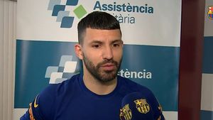 Probleme serioase pentru Barcelona! Sergio Aguero, diagonstic dur, după ce a fost transportat de urgență la spital