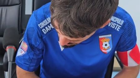 Imagini cu un puternic impact emoțional! Daniel Florea, în lacrimi după ce a salvat Chindia de la retrogradare: ”Am încercat să insuflu un alt spirit jucătorilor care poate nu aveau ce pune pe masă la un moment dat!”
