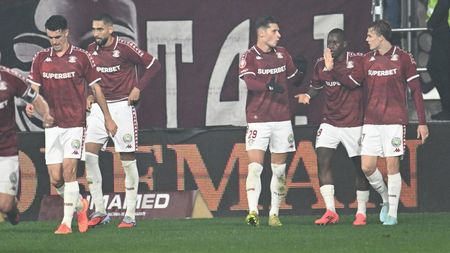 Rapid – FC Argeș 2-0, în etapa 16 din Superligă. Au trecut în viteză și prin gara Trivale și s-au cocoțat pe primul loc în clasament!