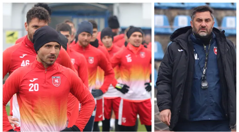 Claudiu Niculescu și-a atenționat jucătorii înaintea partidei cu CSC Dumbrăvița: ”Ar fi o greșeală să considerăm meciul câștigat fără muncă”
