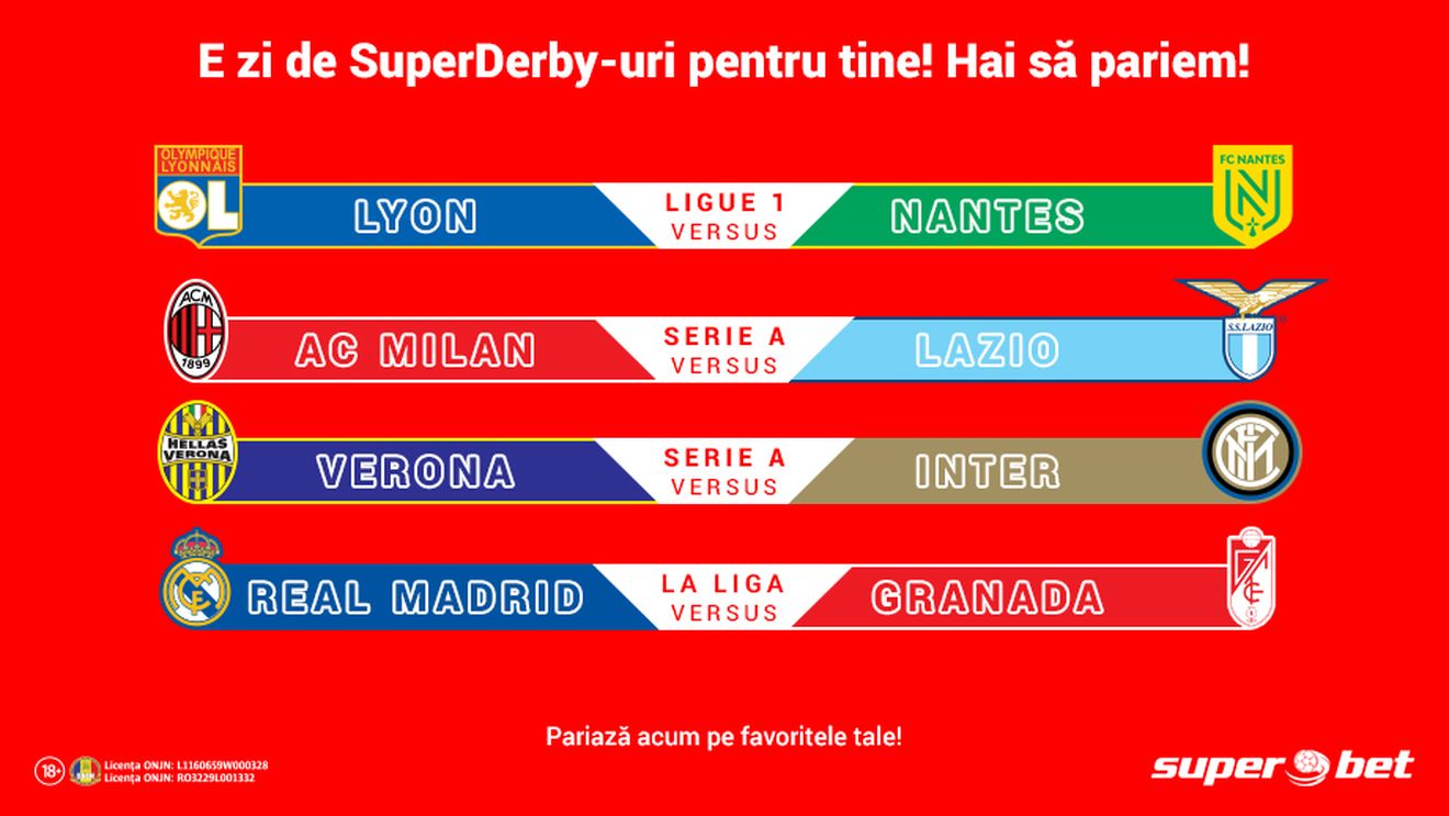 SuperPariuri înainte de ajunul Crăciunului! Vino să vezi ce meciuri te așteaptă!