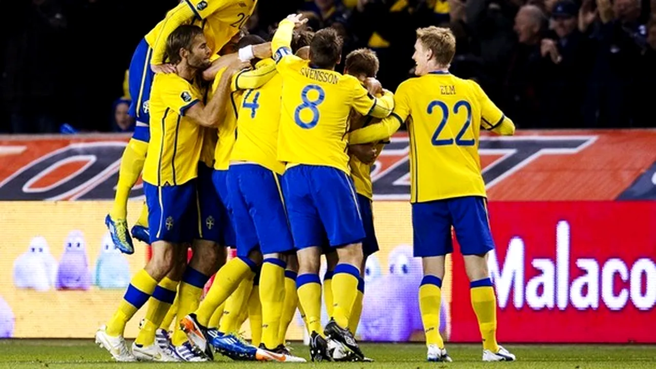 Suedia a învins Olanda și e echipa care merge DIRECT la EURO** de pe locul 2 în grupă