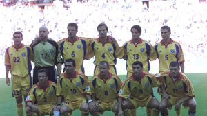 15 ani de la debutul României la Euro 2000. VIDEO | Golul marcat de Viorel Moldovan în poarta Germaniei! Ce lot fabulos trimiteam în Belgia și Olanda!