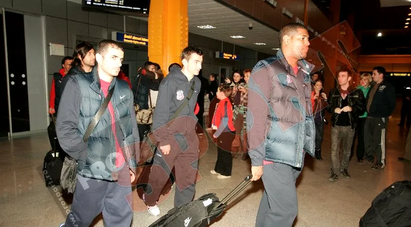 FOTO Steaua  a ajuns la Cluj!** 