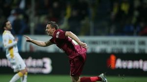 Cristi Bud e în mare formă! Hat-trick într-un amical pentru jucătorul care nu a fost inclus de Mandorlini pe lista UEFA