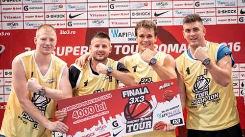 Tradiția și-a spus cuvântul! Sârbii au cucerit trofeul la baschet 3×3 Superbet Tour. Românii se pregătesc pentru Campionatul European