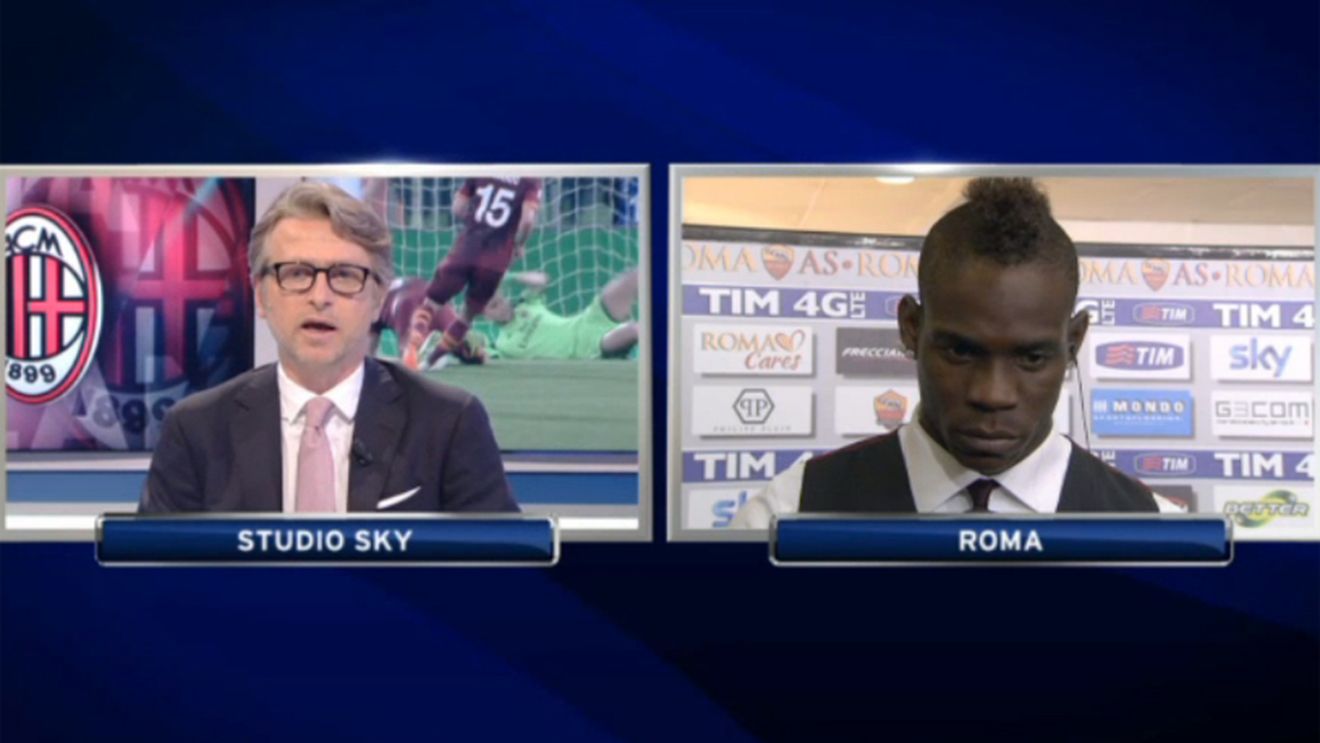 VIDEO - Balotelli s-a contrat în direct cu trei foști mari jucători din Serie A: "Nu înțelegeți nimic despre fotbal! Credeți-mă, chiar nu știți"