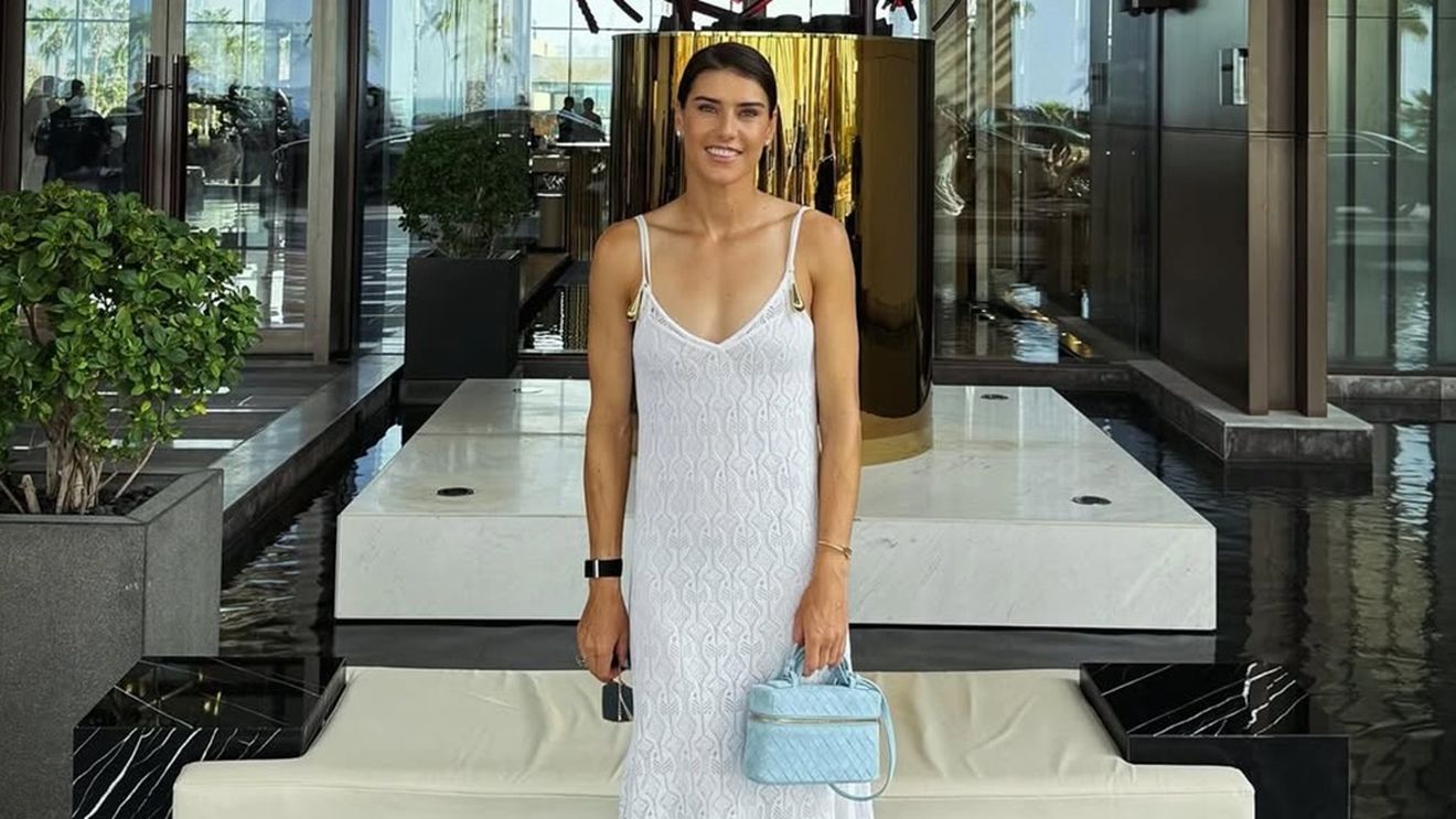 Reacția campioanei olimpice la tenis când a văzut-o pe Sorana Cîrstea într-o rochie decoltată! Românca a atras atenția tuturor la Dubai. FOTO