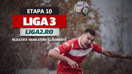 Liga 3, etapa 10 | Minaur Baia Mare e umilită acasă, Oțelul câștigă derby-ul cu Liești, Dăeștiul pierde la Filiași. Focșani, Cugir, Metalul Buzău, Vaslui și Dumbrăvița au obținut victorii la scor de maidan