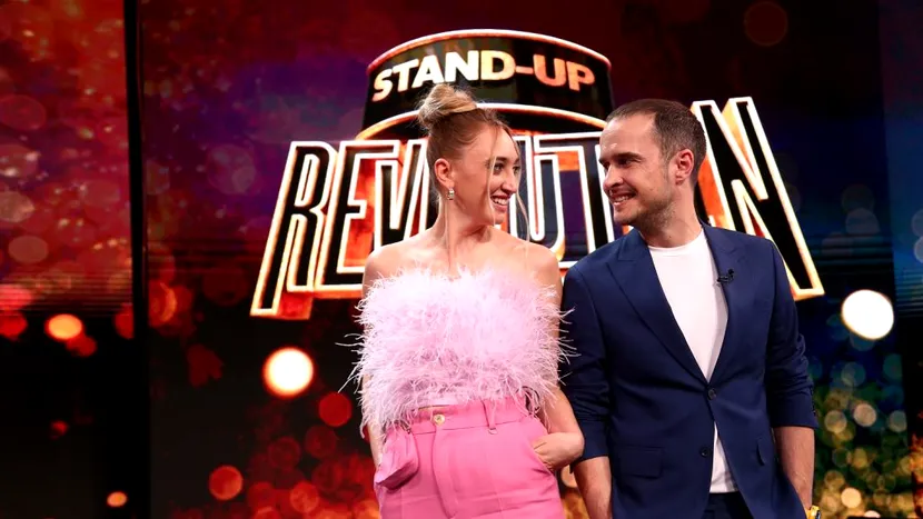 Ilona Brezoianu și Șerban Copoț prezintă ”Stand-up Revolution”, la Antena 1