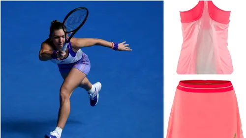 Colecția primăvară-vară pentru Halep! SUPER FOTO cu noul echipament al Simonei Halep. Românca va purta culoarea preferată la Indian Wells