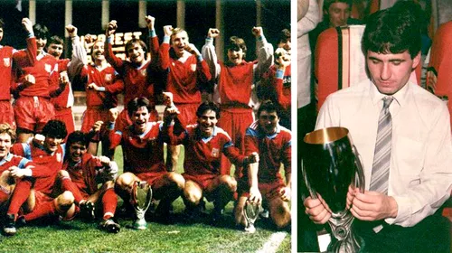 Se împlinesc 30 de ani de când Steaua București a câștigat Supercupa Europei. VIDEO Golul fabulos marcat de Hagi