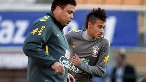 Puștiul Neymar îl sfidează pe marele Ronaldo!** Ce a răspuns când a fost întrebat despre oferta Realului