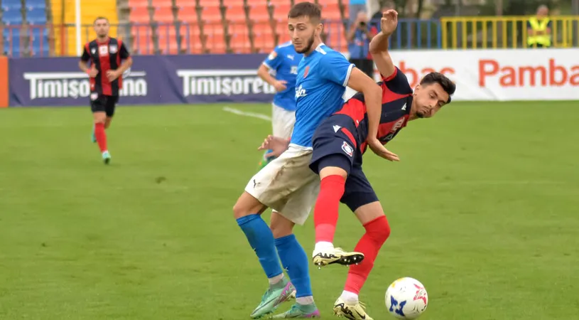 Șah-mat la primul joc dintre Stoican și Aragolaza! ACSM Reșița a luat pe sus FC Bihor în final de meci și i-a spulberat visul să joace din nou în grupele Cupei Românei. Ambii antrenori au vorbit despre modificările făcute